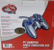 PC GAMEPAD FORCE VIBRATION USB FOR USE WINDOWS PC