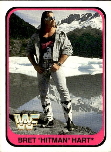 Card wwf wrestling merlin - wwf, 1991
