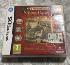 IL PROFESSOR LAYTON E LO SCRIGNO DI PANDORA DS PAL ITA NINTENDO COMPLETO TESTATO