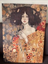 GUSTAV KLIMT dipinto olio su