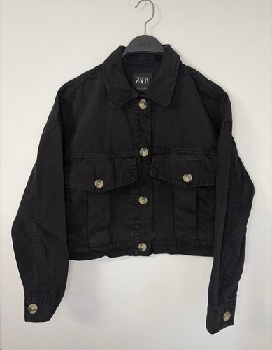 Giacca denim oversize zara - denim,