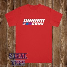 Mugen Seiki RC Radiocomando Auto USA Uomo Rosso Taglia S-5XL