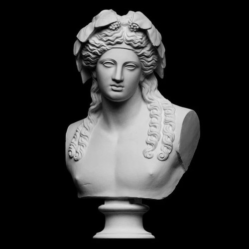 Statua dionysus busto dionisio - statua,