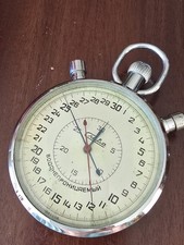 Raro orologio cronografo Rattrappante meccanico vintage