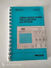 OSCILLOSCOPIO Tektronix 2465A/2455A/2445  Manuale ORIGINALE