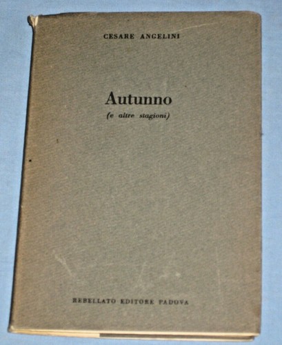 Autunno - (e, stagioni)