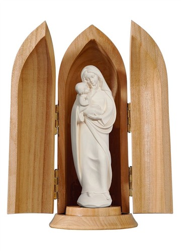 Statua madonna bambino in - e,