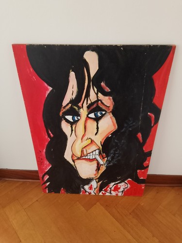 Alice cooper dipinto - alice,