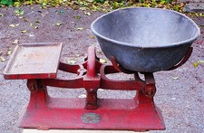 Vintage shop scales - vintage, weighing