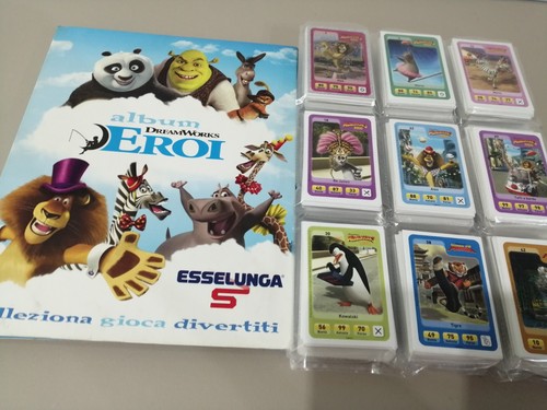 Album figurine card eroi - card,