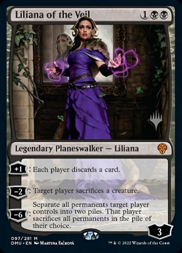 Mtg liliana del - mtg,