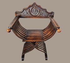 SEDIA SAVONAROLA IN FAGGIO