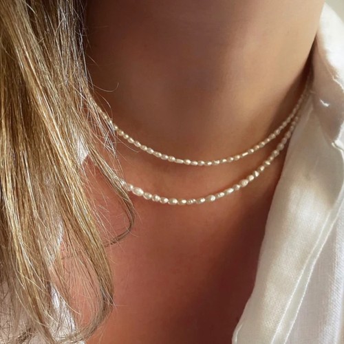 Collana perle acqua dolce - di, d'acqua