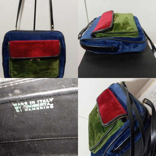 Borsa velluto roberta di - velluto,