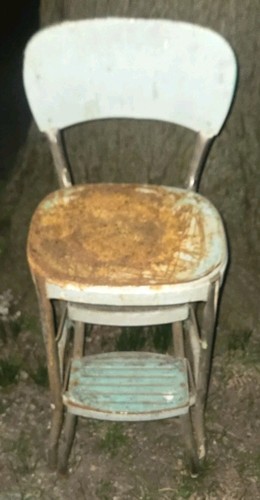 Sedia sgabello vintage cosco - sedia,