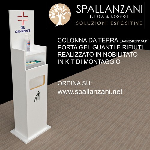 Totem colonnina piantana porta - colonnina,