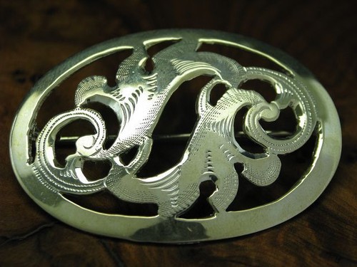 835 argento spilla - 835,