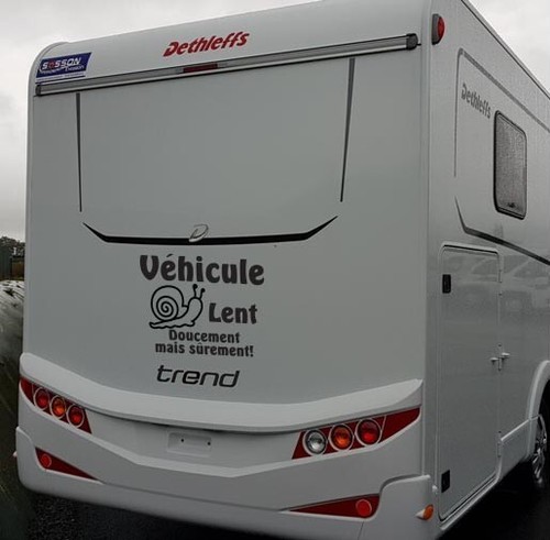 Sticker pour camping car - *,