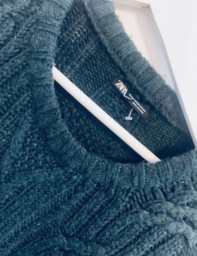 Maglione zara taglia lana - taglia, xl,