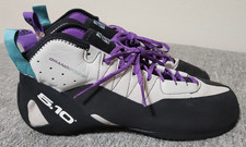 Scarpe da arrampicata Adidas Five Ten Grandstone nere BC0866 nuove uomo taglia 12,5