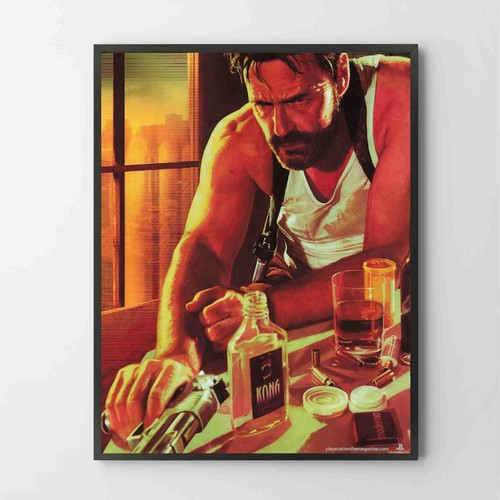 Poster max payne - poster, xbox