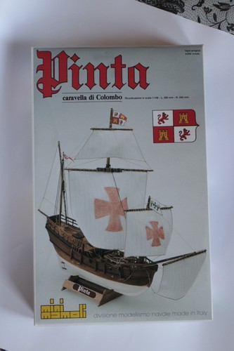 Pinta modellino nave - in, legno