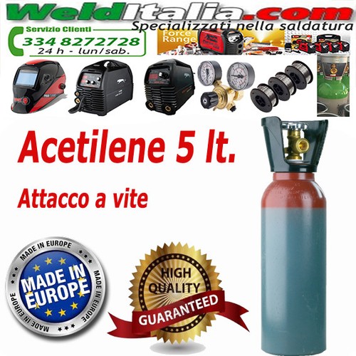 Bombola acetilene lt - bombola, 5
