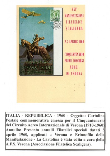 Verona 1960 50 - 1960, circuito