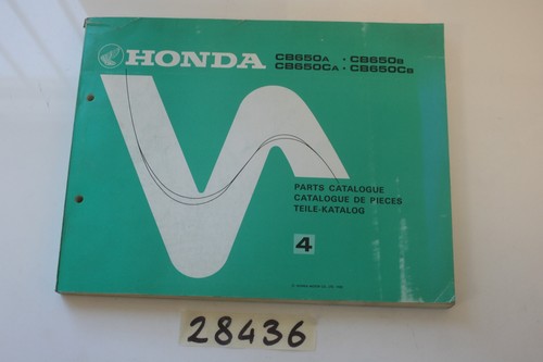 Honda cb650a catalogo - honda,