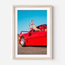 Poster F40 Dreams, poster auto