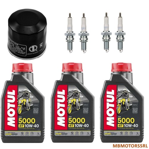 Kit tagliando motul 10w40 - kit,