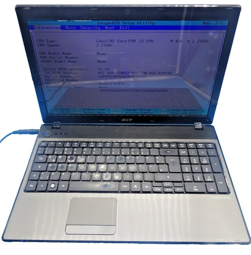 Notebook acer aspire 5741 - aspire,