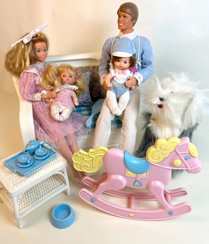 Vtg 1984 heart family - heart, barbie