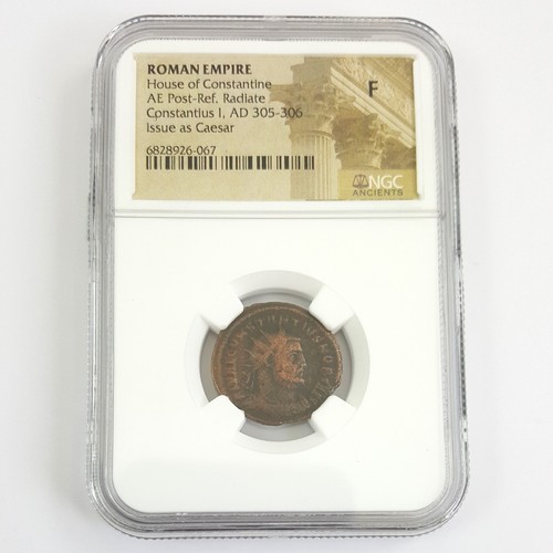 Ae3 moneta romana - di, costanzo