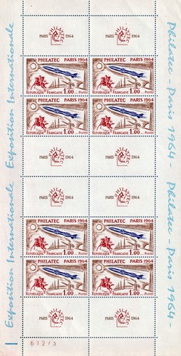 Francia 1964 foglietto - -,