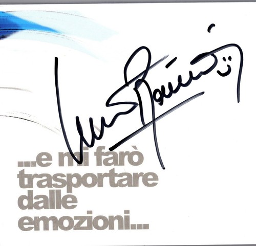 Massimo ranieri signed album - ranieri,