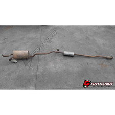 55187406 MARMITTA SILENZIATORE SCARICO COMPLETO LANCIA YPSILON 2008 1.2B