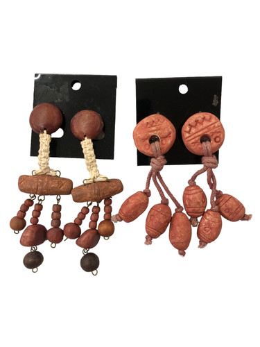 Orecchini clip set etnico - orecchini,