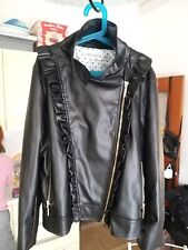 giubbetto eco pelle bambina 14+ simonetta