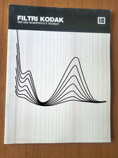 FILTRI KODAK PER USO SCIENTIFICO E TECNICO LABORATORIO APPLICAZIONI TABELLE 1981