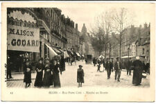 Blois (41) - Rue Porte Côté - Marché au Beurre.Postée en 1905.