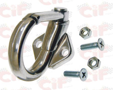 GANCIO BORSA PORTABORSA IN ALLUMINIO PER PIAGGIO VESPA 50 90 125 PRIMAVERA ET3