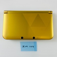 Nintendo 3DS LL XL Console Zelda Un collegamento tra mondi oro nero con stilo #83