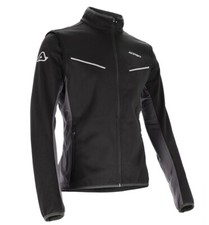 GIACCA GILET ENDURO ACERBIS SOFTSHELL TRACK BLACK GREY MANICHE STACCABILI TG 3XL