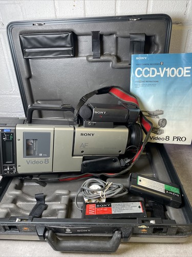 Videocamera sony ccd - videocamera, ccd-v100e