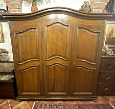 ARMADIO ANTE BATTENTI 3 PORTE GENDARME ARTE POVERA CLASSICO NOCE SCURO SALA CASA