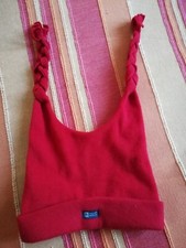 brekka cappello berretto pile 2 trecce sci snowboard