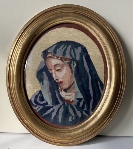 Quadro madonna punto croce - madonna,