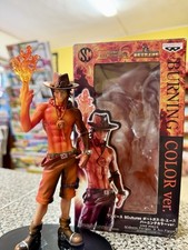 Ace Banpresto Figure Colosseum Burning Color Edition One Piece SCultures Rara