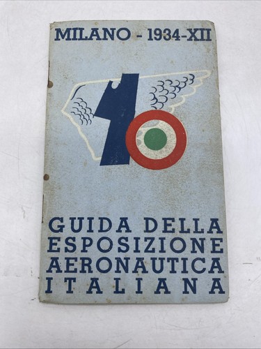 Milano 1934 xii guida - milano,